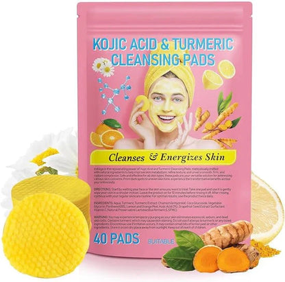 Turmeric Kojic Acid Cleansing Pads